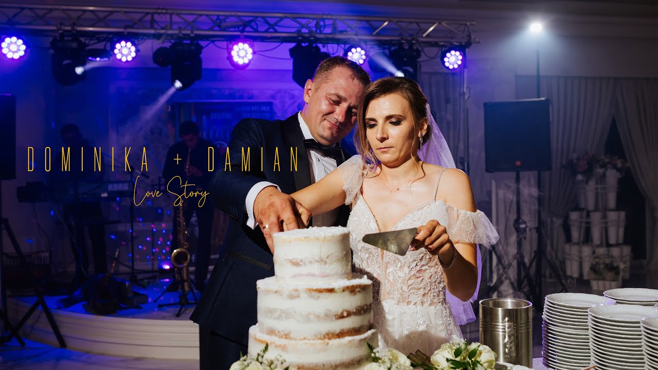 Dominika ❤ Damian | Teledysk Ślubny | Dom Weselny Gidle