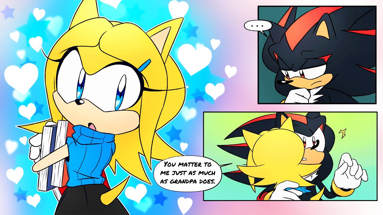 Мария... Ёж?! - Shadow the Hedgehog Sonic Comic Dub Comp