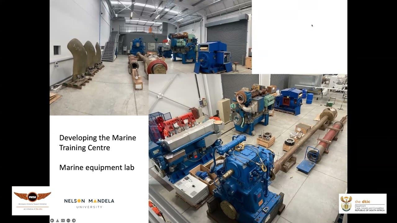 Marine Webinar to introduce the Bachelor of Engineering Technology Marine Engineering at NMU