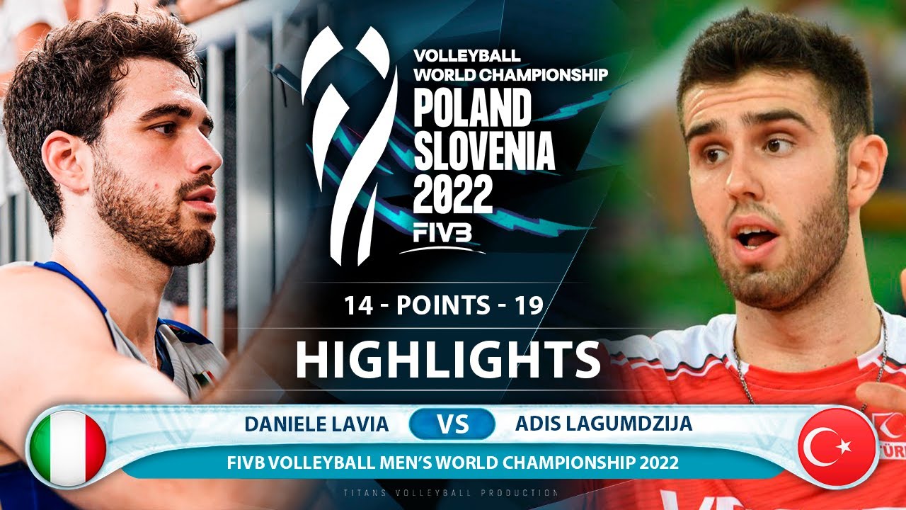 Daniele Lavia vs Adis Lagumdzija | Italy vs Turkey | Highlights | World Championship 2022 (HD)