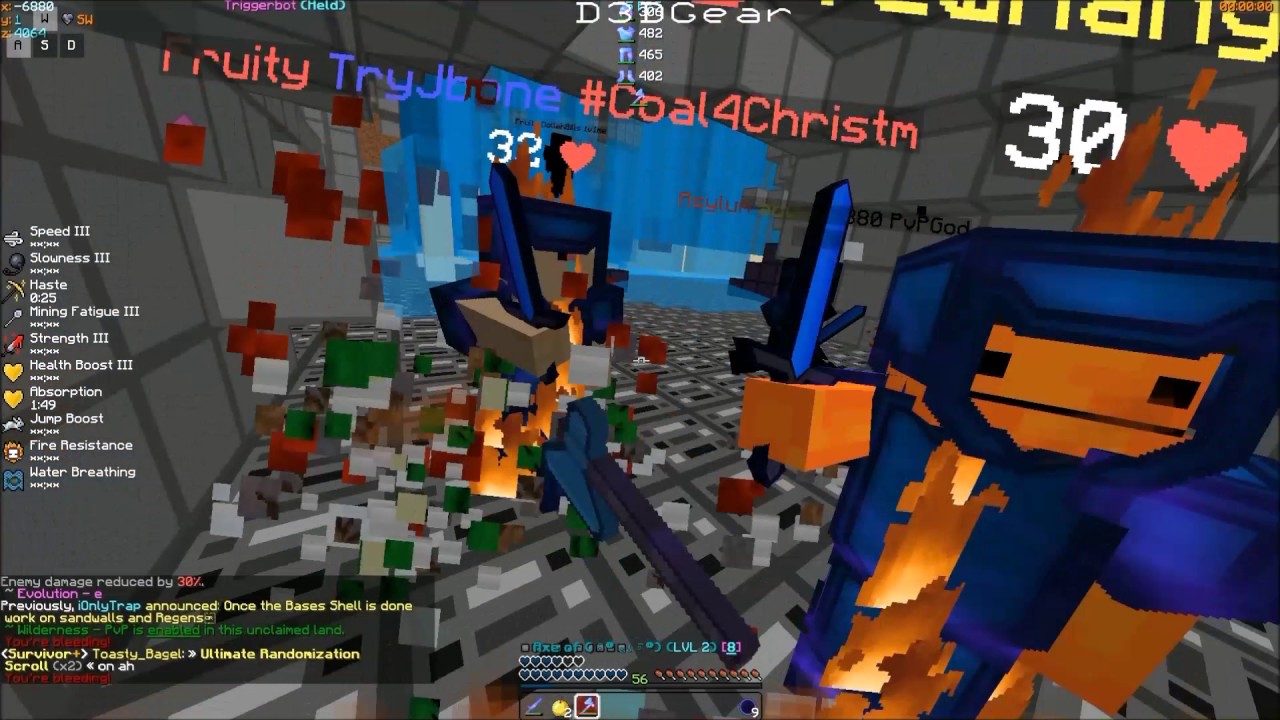 Ganked in Asylum's Gank hole // CosmicPvP // Castaway Map 4
