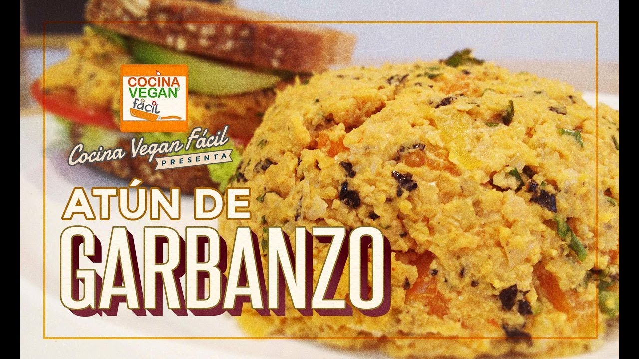 Atún de garbanzo (Garbatún) - Cocina Vegan Fácil