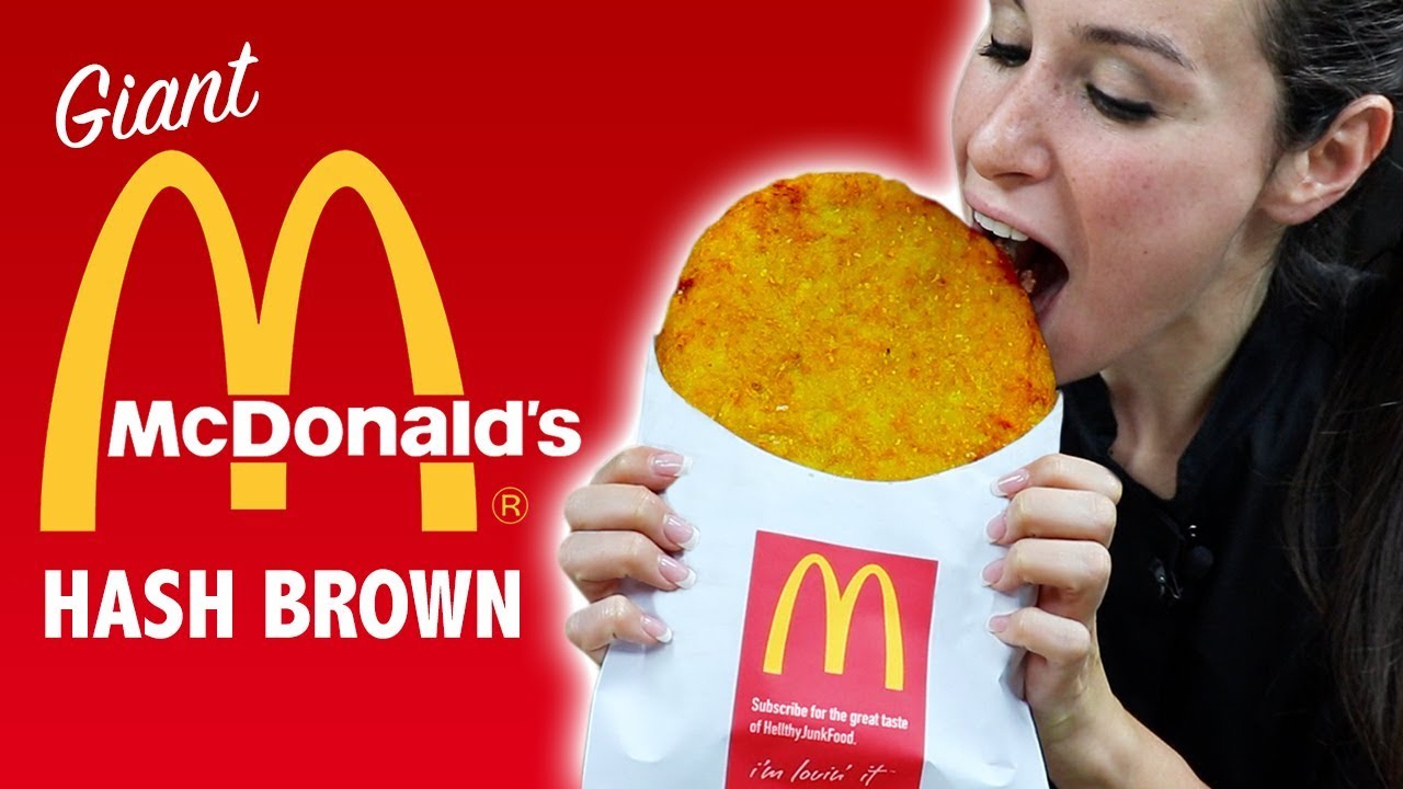 DIY GIANT McDONALDS HASH BROWN 🍟 - VERSUS