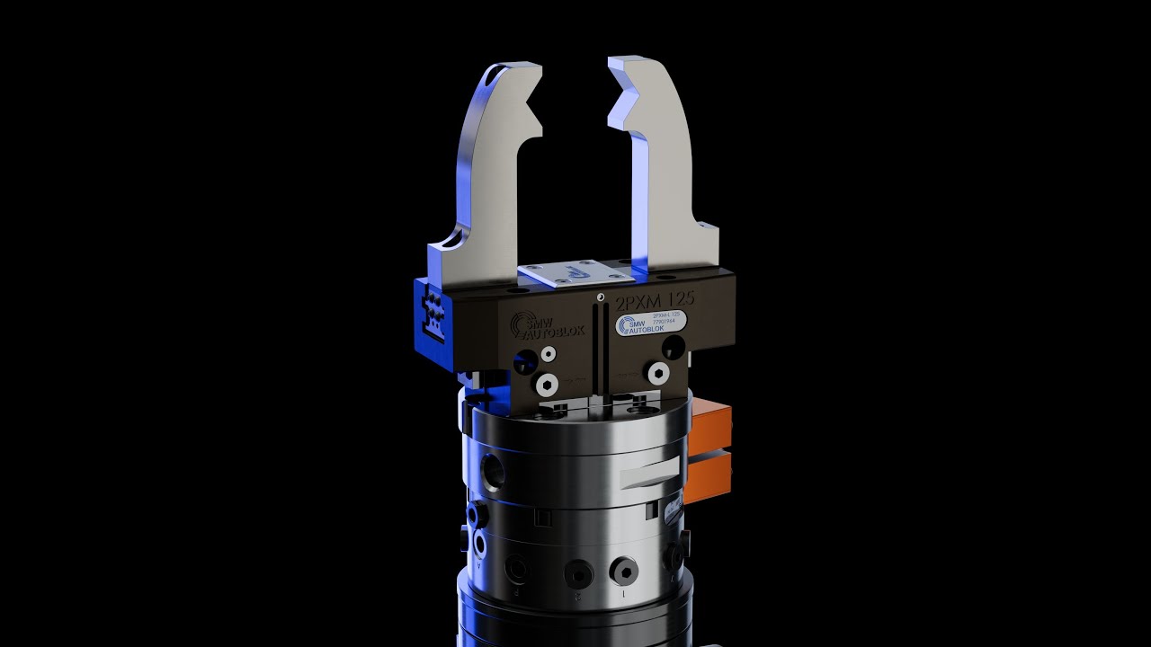 Pneumatics Universal 2-finger parallel SMW-Autoblok grippers for Automation