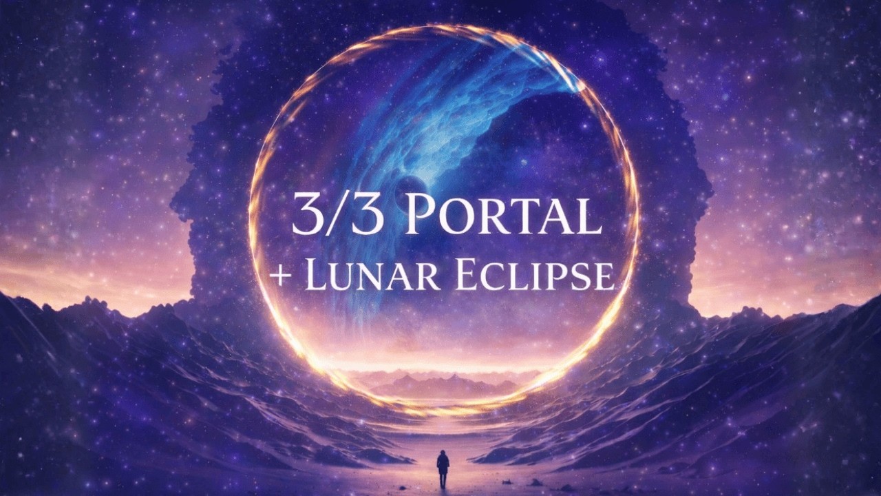 3/3 PORTAL + LUNAR ECLIPSE (Double Manifestation Portal): Manifest Wealth & Success