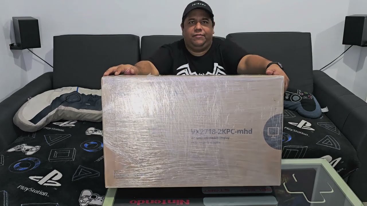 Unboxing Monitor Gamer - ViewSonic pantalla  27