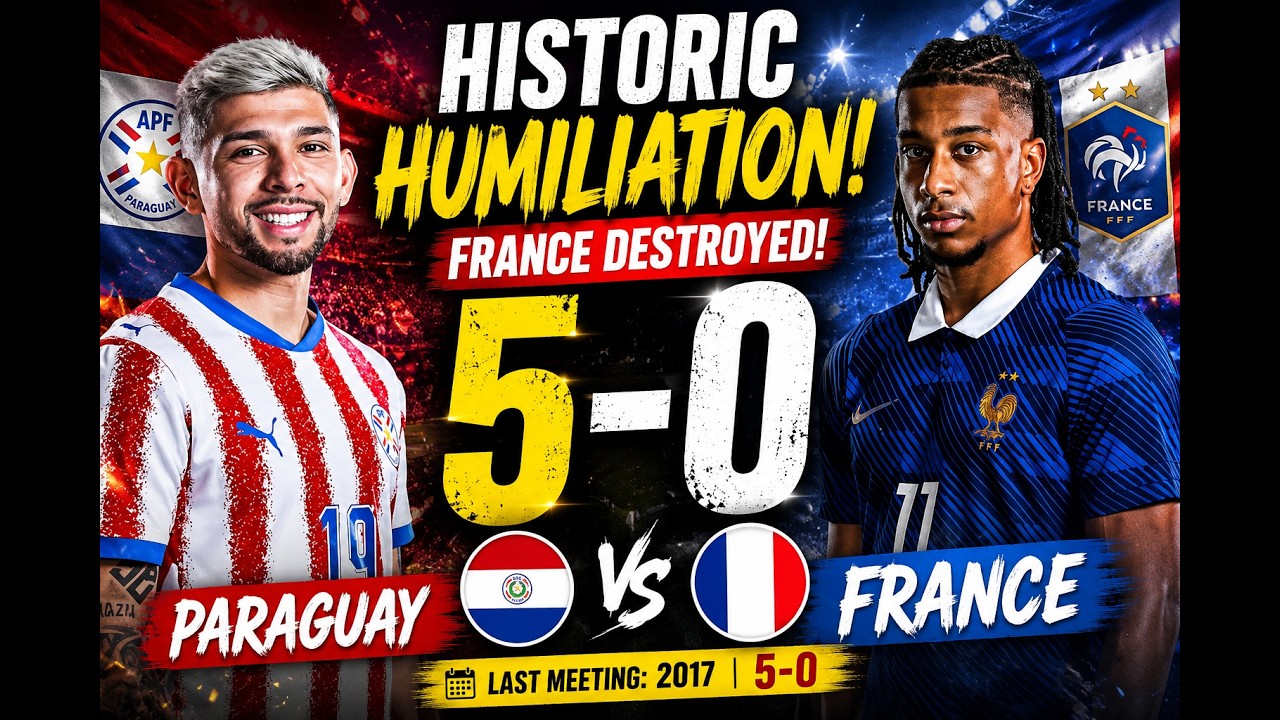 France vs Paraguay 5-0 (2017) | Complete Match Highlights | Les Bleus at Their Best