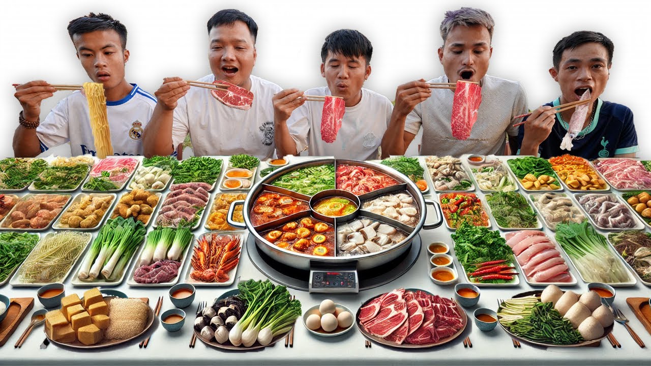 Hưng Troll | Thử Thách Người Cuối Cùng Ngừng Ăn Các Món Lẩu Thắng Nhận 5 Triệu
