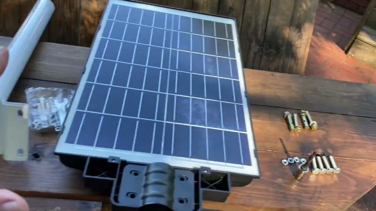 OKPRO 1000 watt 10,000 lumen Solar street light #okpro #solarpower #solarstreetlight