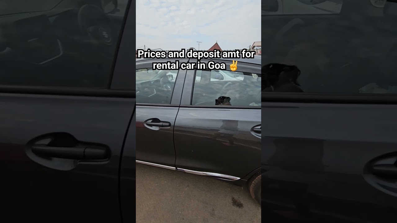 New car for rent in Goa.. Comment for number and links for booking this cab in goa. 🚘 #ytshorts