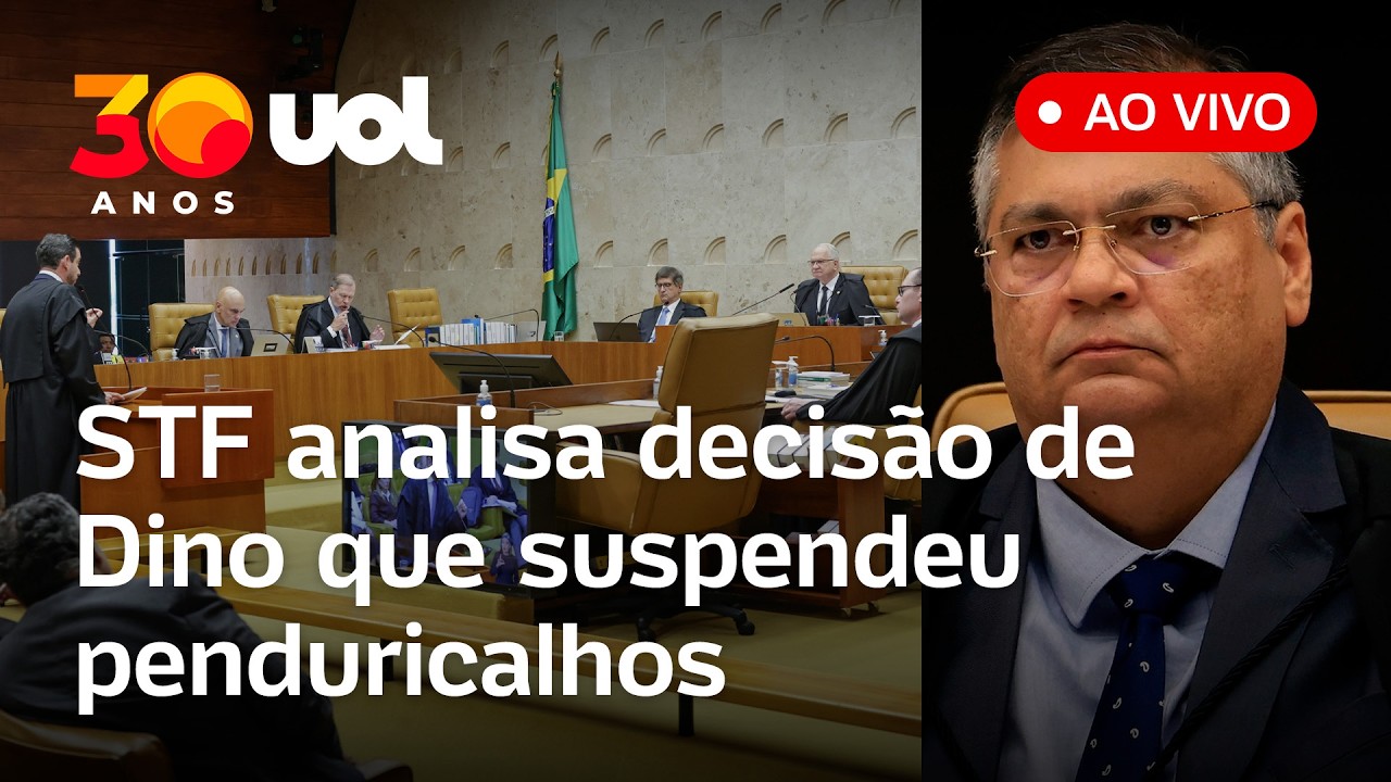 STF discute e vota decisão de Flávio Dino que suspendeu penduricalhos acima do teto e+ pautas