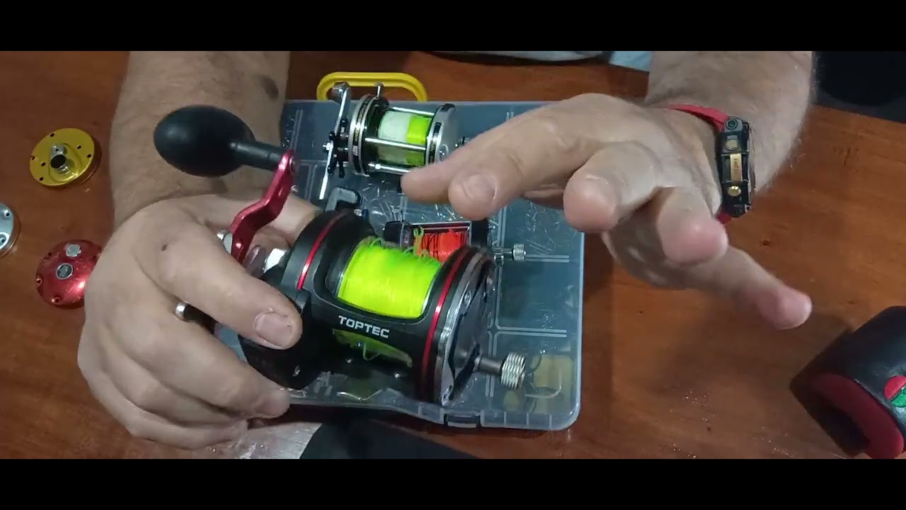 Reforma monomag para pesca y algunos trabajos sobre reeles Abu.