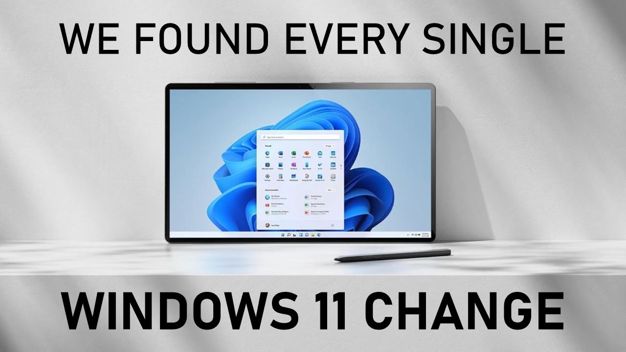 Windows 11 INSIDER - COMPLETE Changes and Differences!