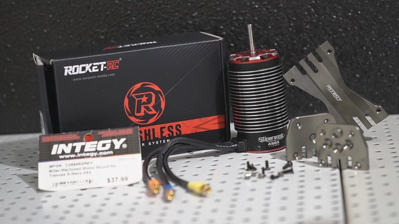 Before buying an expensive new X Maxx motor watch this video first (Cheap motor install)