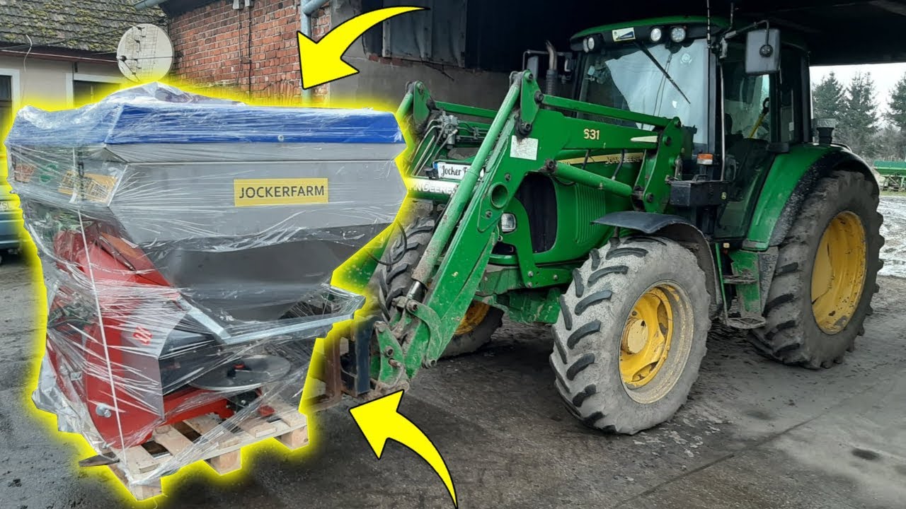 Nowa Maszyna Na Gospodarstwie! ☆Marek Zadowolony! ☆Rozsiewacz Grass Rol