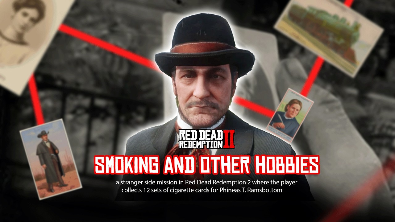 RDR2 - Smoking and other hobbies / Gameplay EP.103