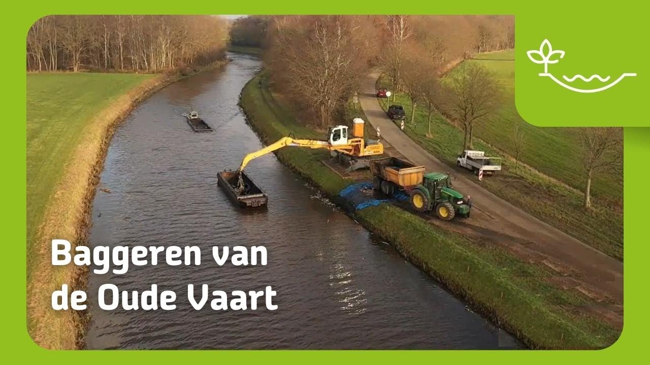 Baggeren van de Oude Vaart in Havelte en Meppel