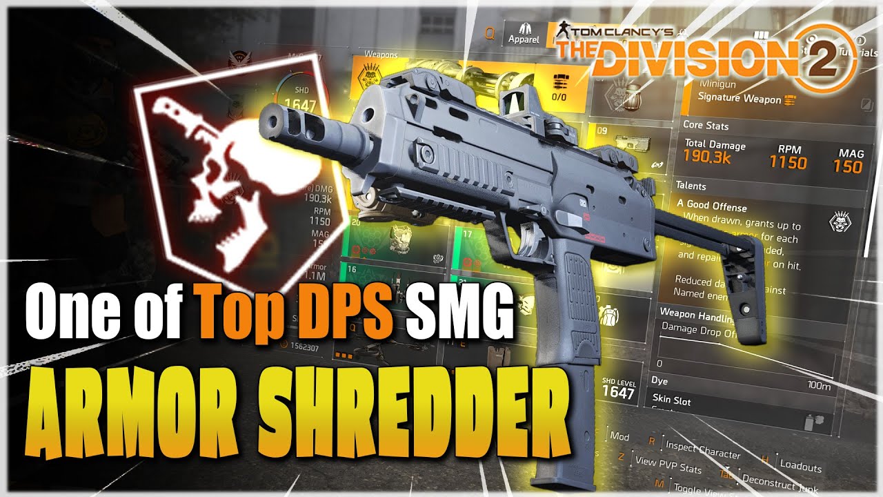 This Gun is TOP BEST DPS SMG in The Division 2 | INSANE DPS for BEST SOLO SMG PVE BUILD