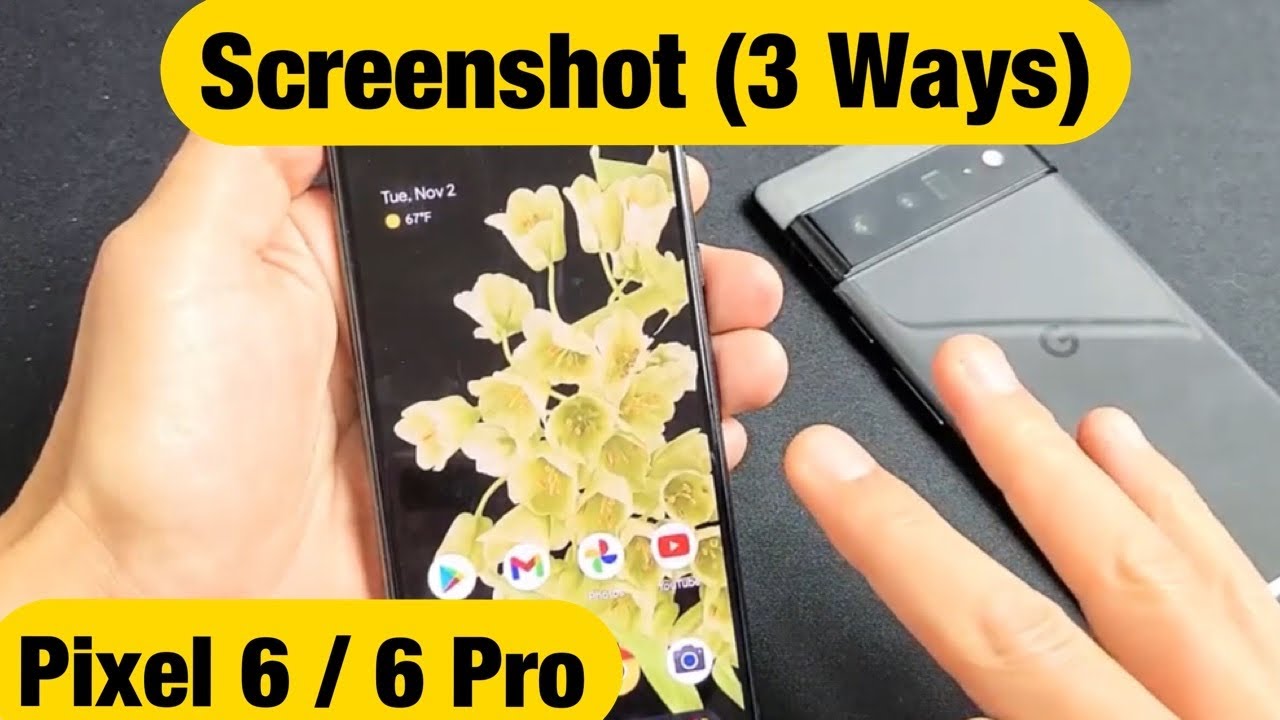 Pixel 6 / 6 Pro: как сделать снимок экрана (3 способа)