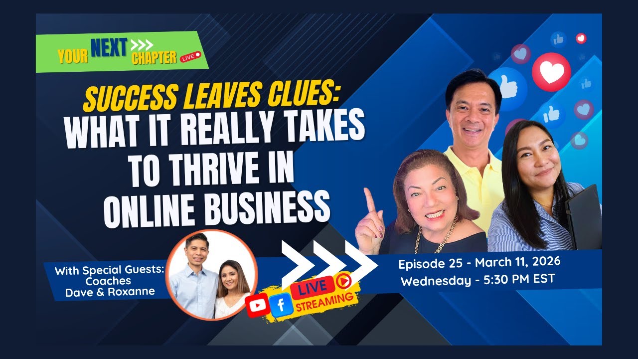 Episode 25 - Success Leaves Clues: What It Really Takes to Thrive in Online Business