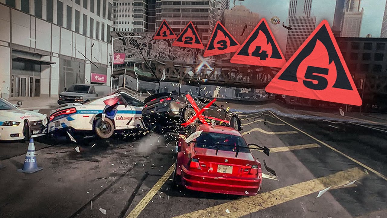 NFS Unbound - 1 Hour of Multiplayer Cop Chases
