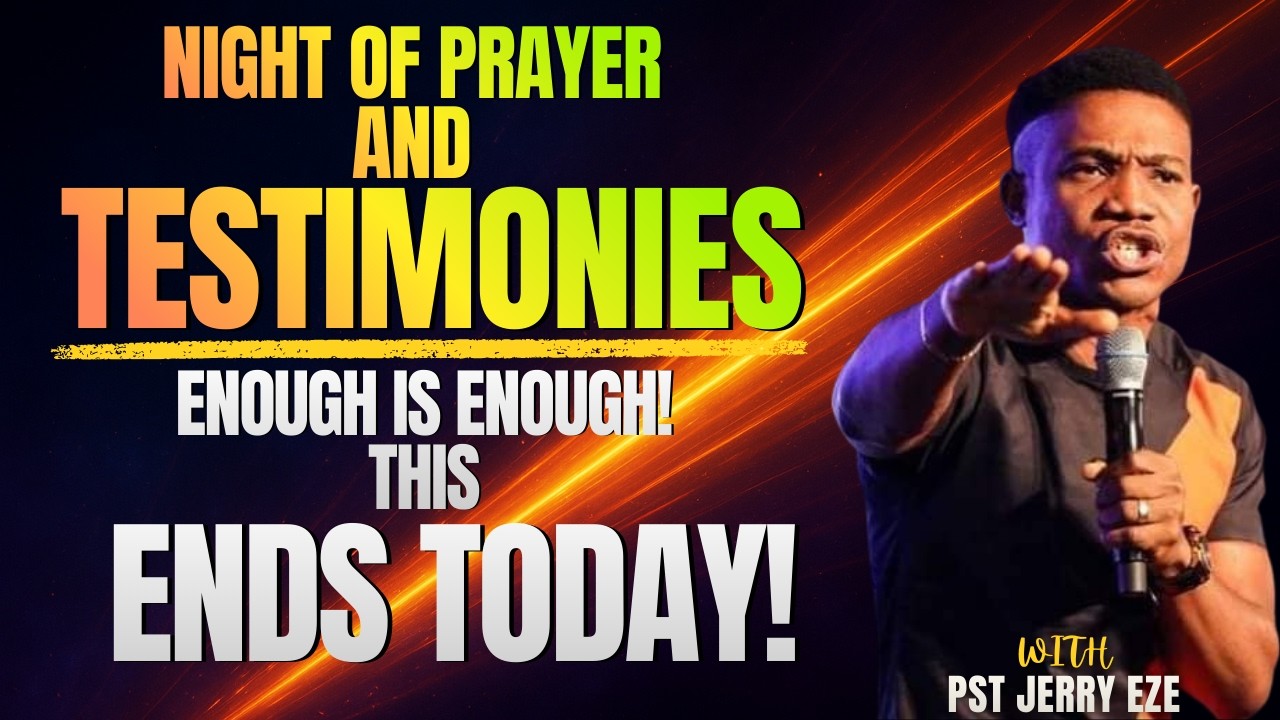 PASTOR JERRY EZE LIVE | ENOUGH IS ENOUGH | WHATSOEVER GOD DID NOT PLANT IN MY BODY, I SHAKE IT OFF
