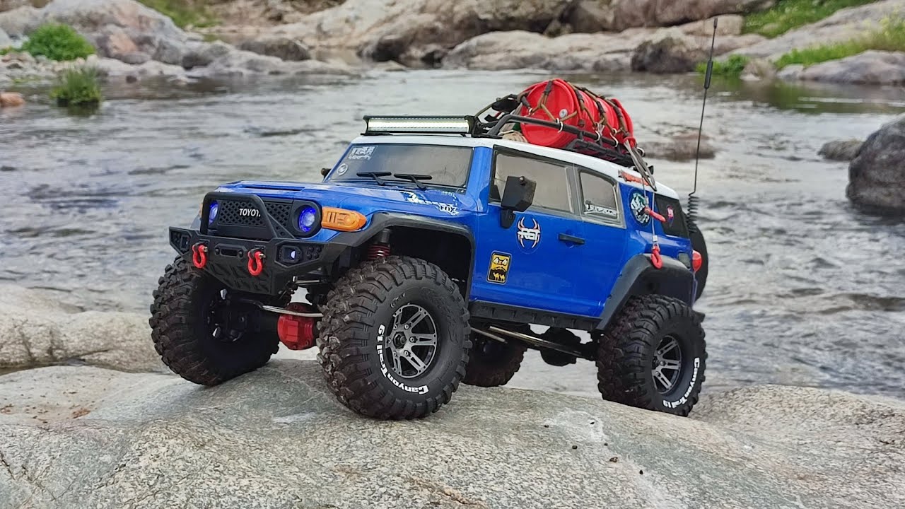 Crawler off-road Rgt Desert Fox/Rock crawler adventure/Toyota FJ Cruiser #crawlerrcsevilla#rgt#rccar