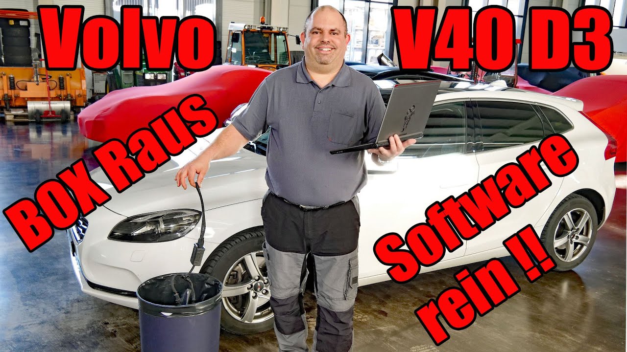 Volvo V40 D3 // BOX Raus - Software rein // Christen & Denoth Automobile