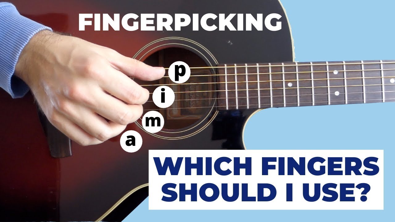 Fingerstyle အခြေခံ  PIMA technique  Lesson  1