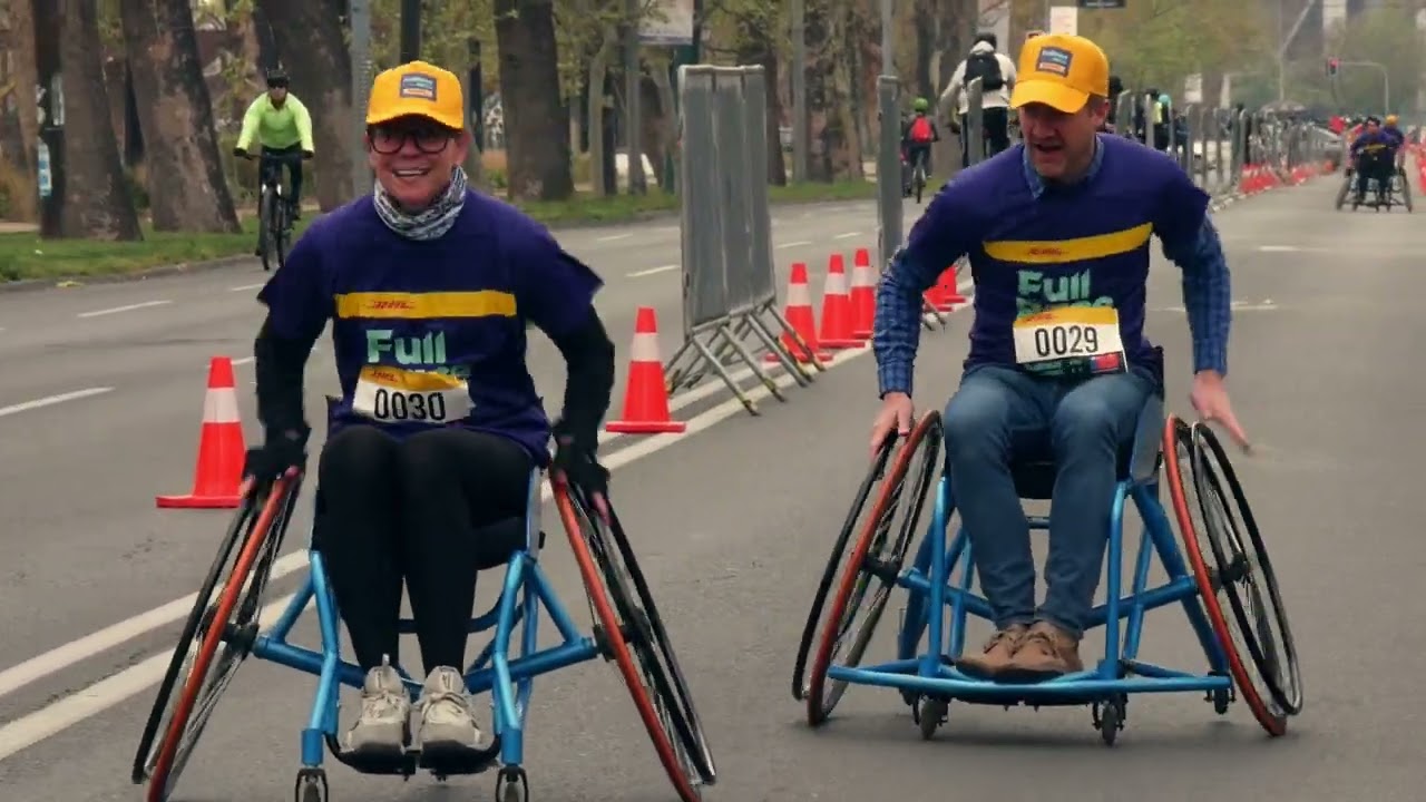 Primera carrera contrarreloj en silla de ruedas, Full Race 2022