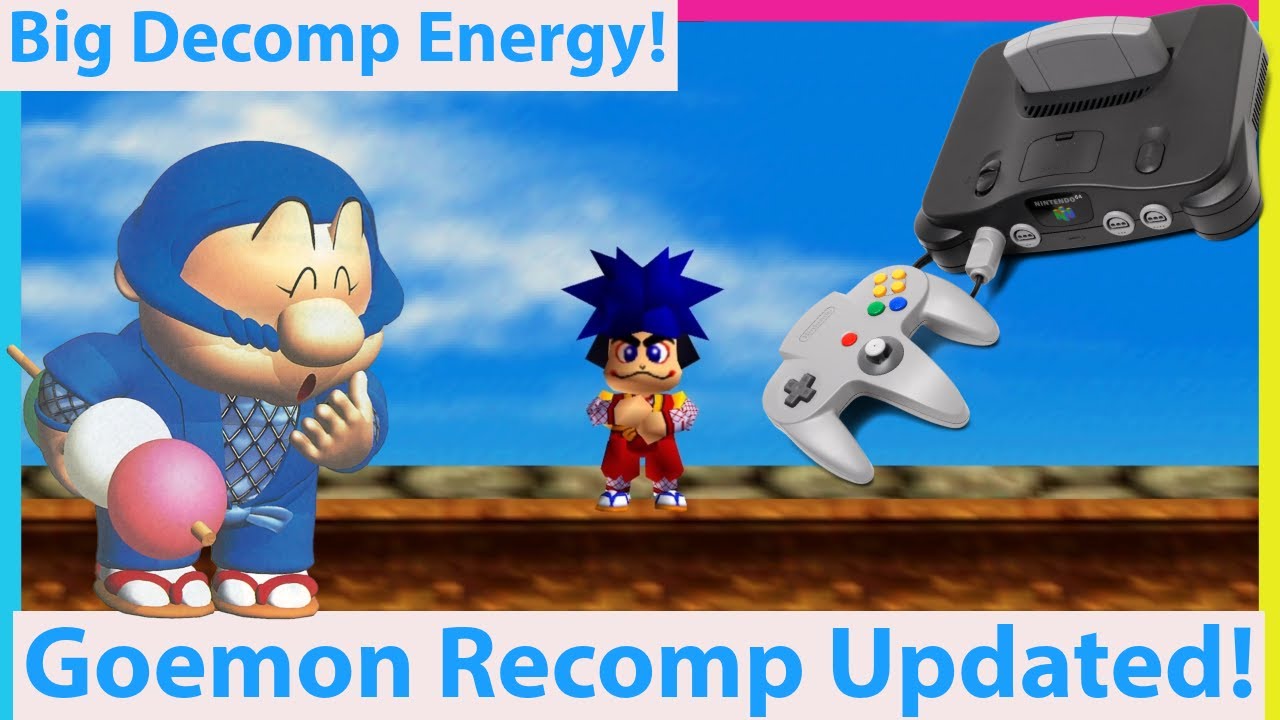 A Big N64 Recomp Update for Mystical Ninja Starring Goemon!