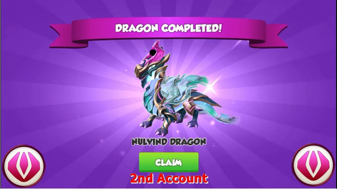 Got Nulvind Dragon in second account-Dragon Mania Legends | Origin of wind Ancient Event | DML