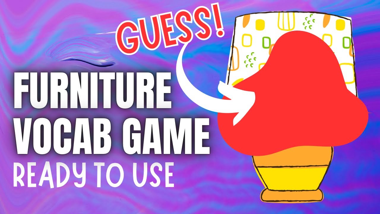 Can you guess what this is? ESL furniture vocabulary/ beginners NO-PREP