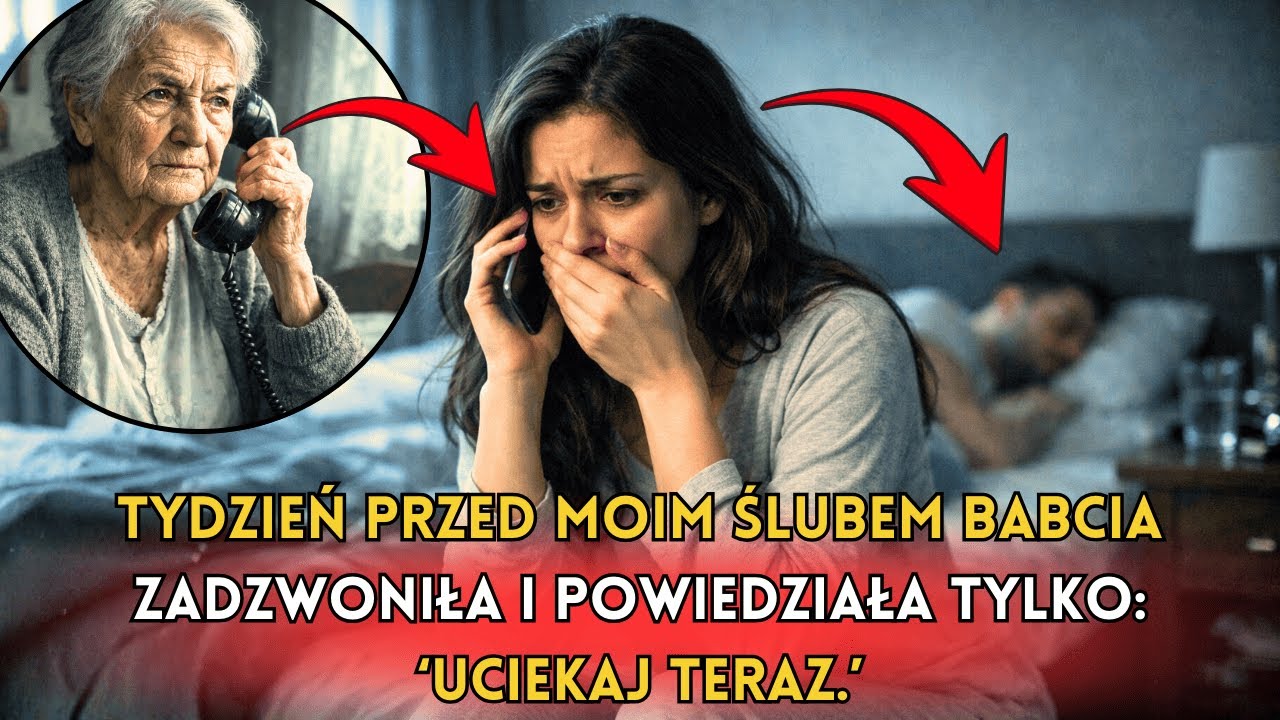 Tydzień przed moim ślubem babcia zadzwoniła i powiedziała tylko: ‘Uciekaj teraz.’