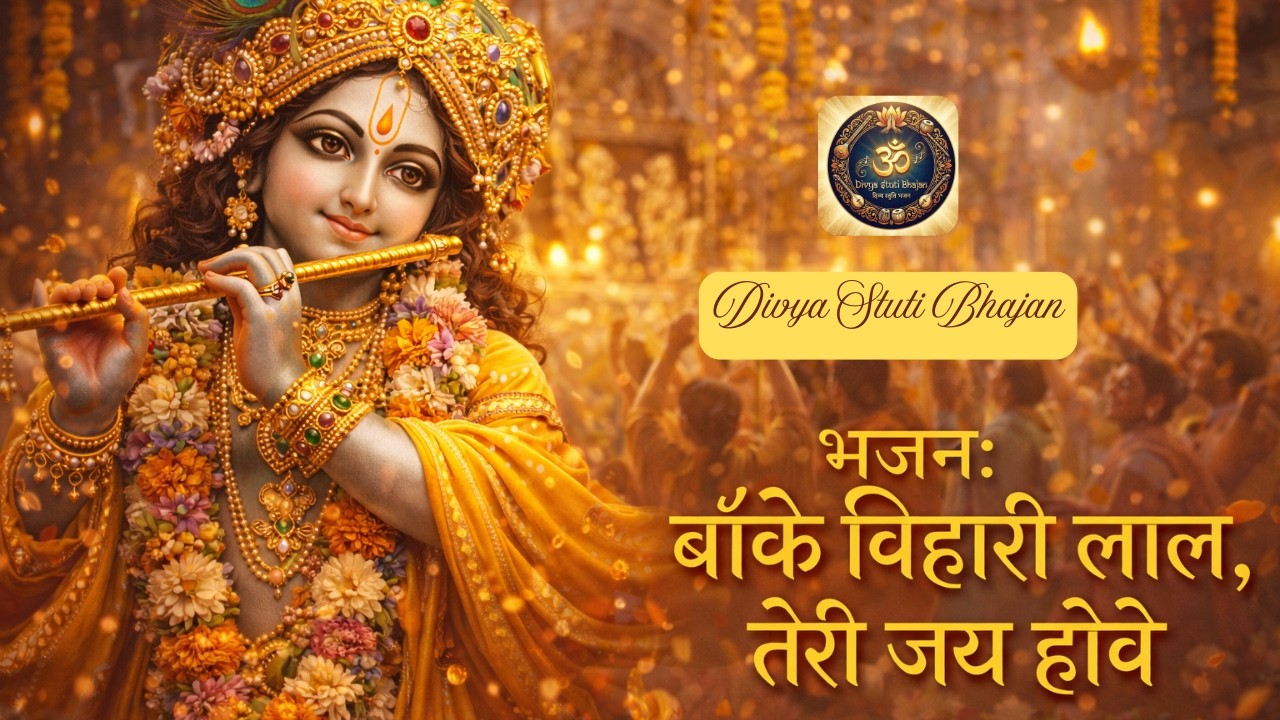 बांके बिहारी लाल, तेरी जय होवे 🦚 | Banke Bihari Lal Teri Jai Hove | Morning Banke Bihari Bhajan wit