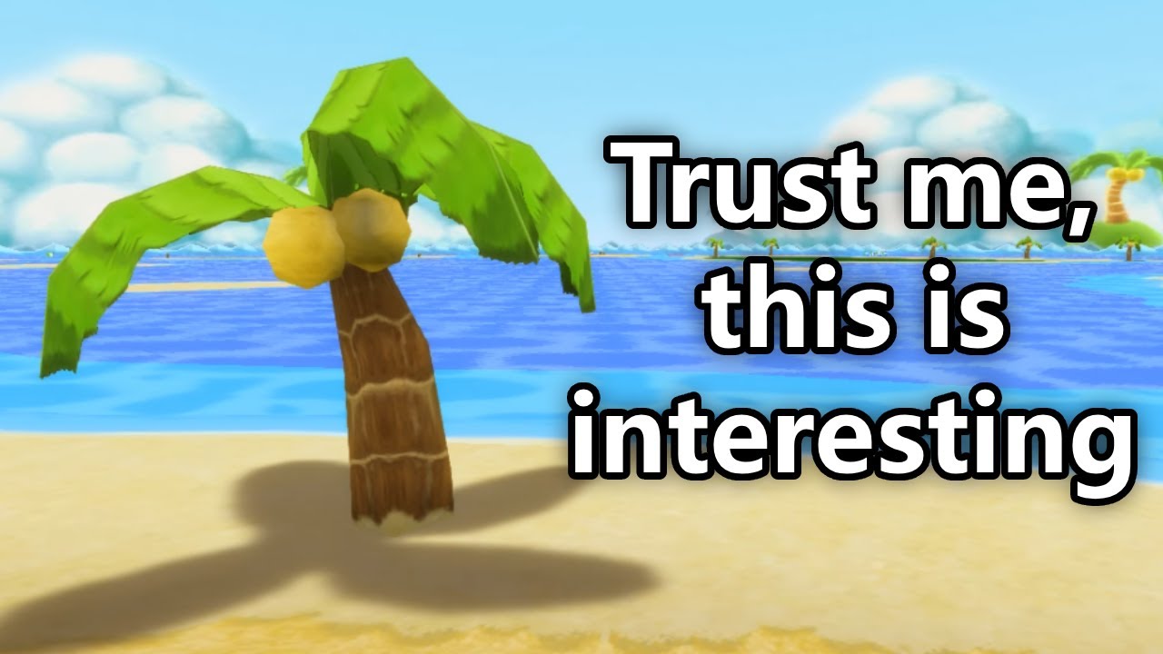 How many trees are there in Mario Kart Wii?