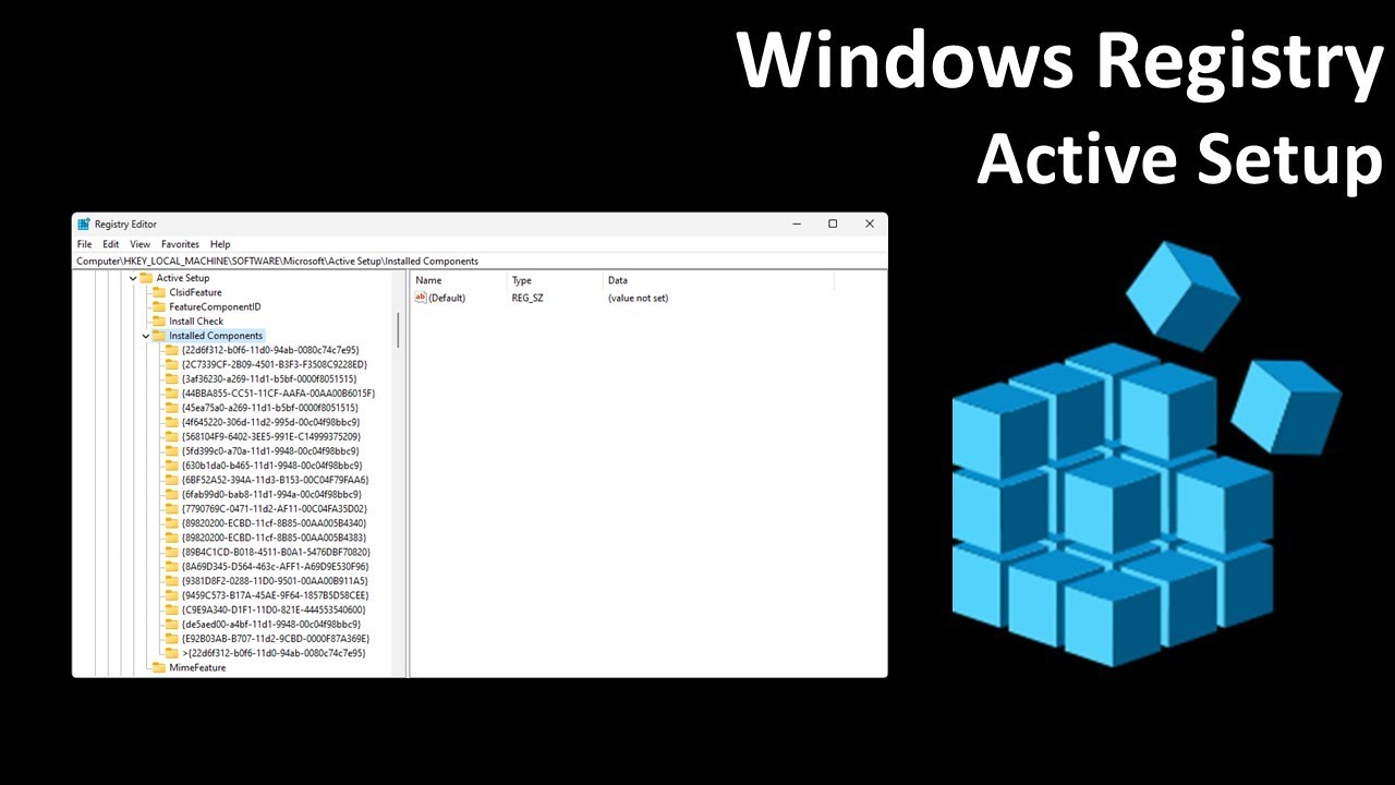 Windows Registry: Active Setup