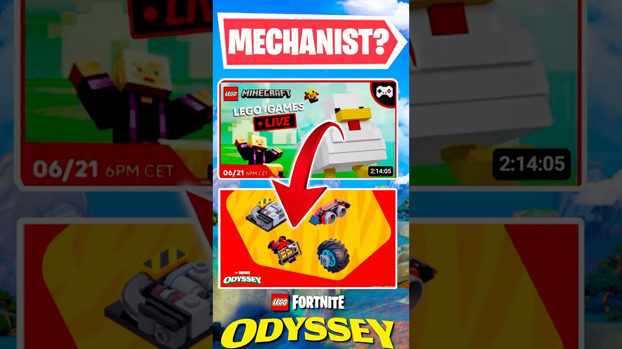 Aktualizacja LEGO Fortnite ujawniona podczas transmisji Minecrafta!