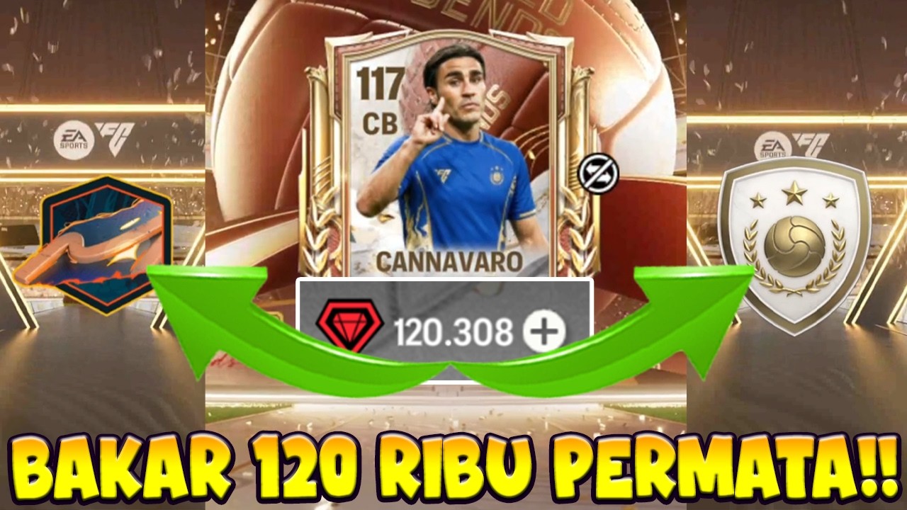 ALL IN 120 RIBU PERMATA BANJIR PEMAIN LEGEND 117 DAN 116!!