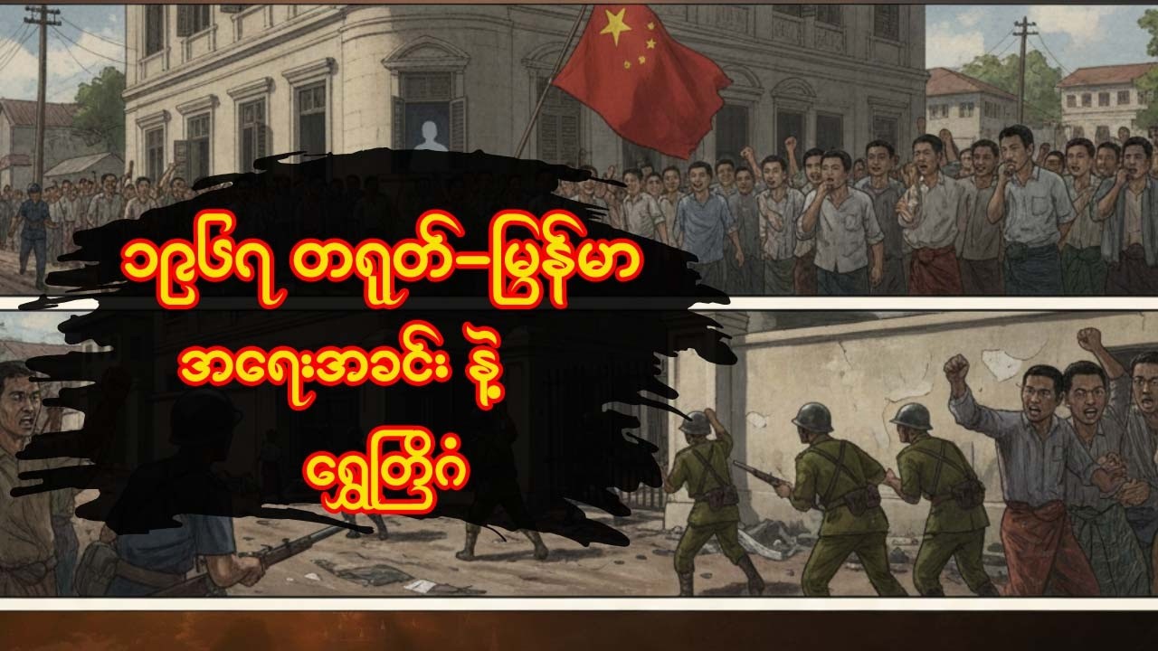 ၁၉၆၇ တရုတ်-ဗမာအရေးအခင်းနဲ့ ရွှေတြိဂံဒေသဘယ်လိုဆက်စပ်လဲ အပိုင်း(၂)