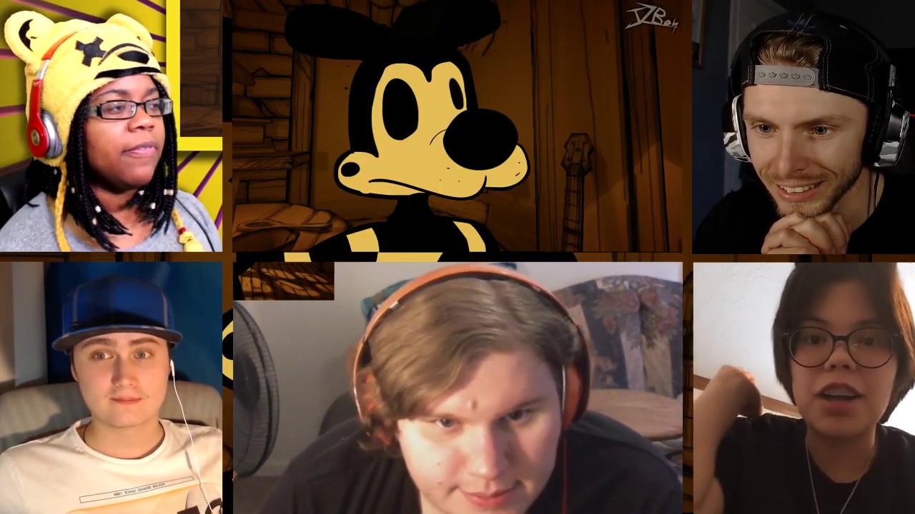 Stickman Vs Bendy and The Ink Machine, Chapter 3 in a nutshell | Animation [REACTION MASH-UP]#315