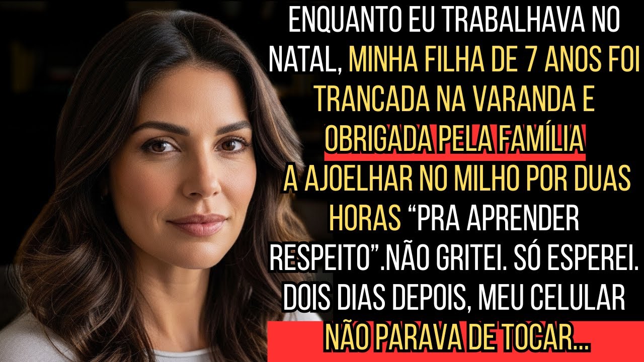NO NATAL MEUS PAIS  MINHA TRANCARAM MINHA FILHA FORA DE CASA E FIZERAM ELA AJOELHAR NO MILHO PARA