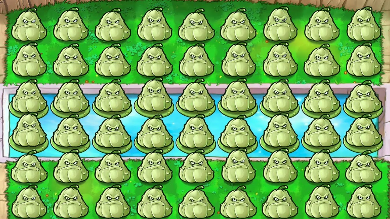 Plants vs Zombies | 54 Squash vs Zombies 🟢💥 | Full Challenge Gameplay