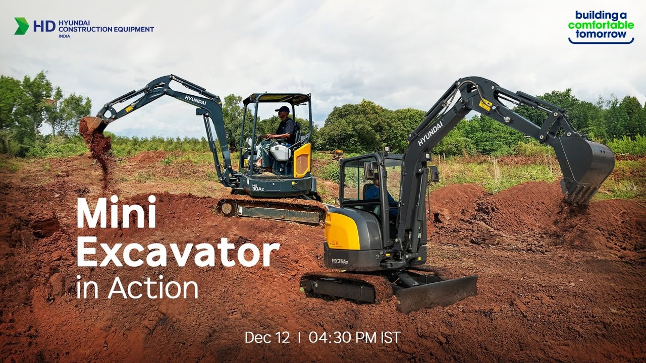 Mini- Excavtor live in Action I EXCON 2025 I Day 4 I 12 Dec 2025