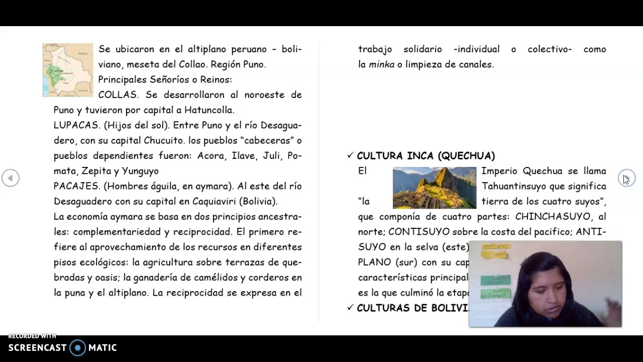 Desarrollo Cultural en Bolivia (parte 4)