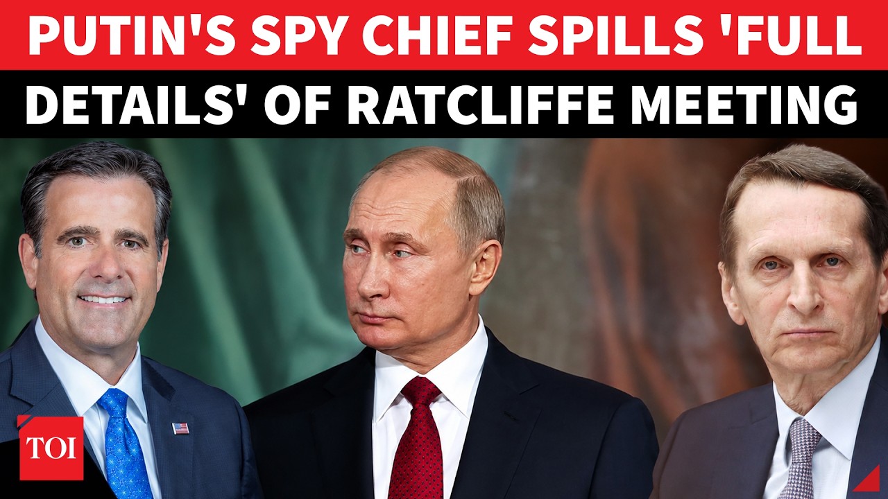Главный разведчик Путина РАСКРЫЛ ДЕТАЛИ переговоров с Рэтклиффом! ТАЙНАЯ миссия главы ЦРУ в Москв...