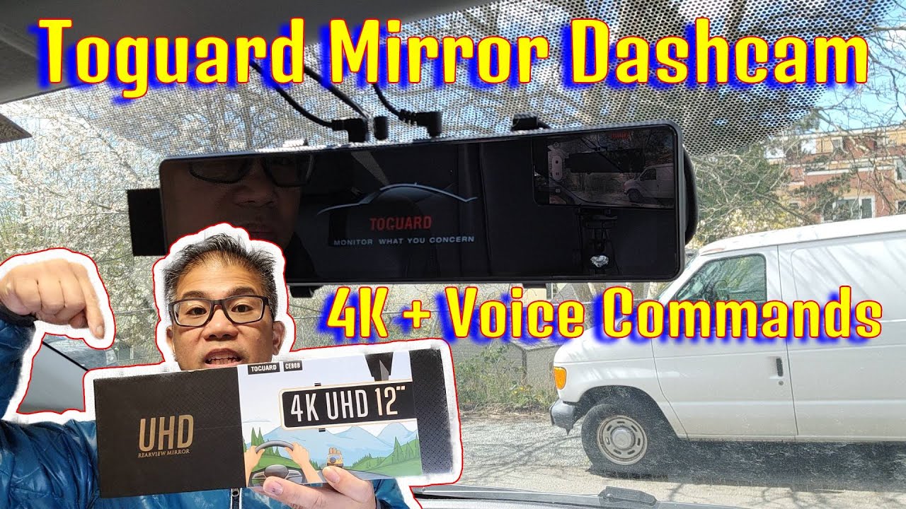 How to install Toguard CE80B Mirror Dash Cam
