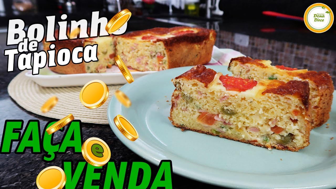 💰FAÇA E VENDA💰ESSE BOLO SALGADO DE TAPIOCA É MAIS GOSTOSO DO QUE VOCÊ IMAGINA | VOCÊ NUNCA FEZ IGUAL