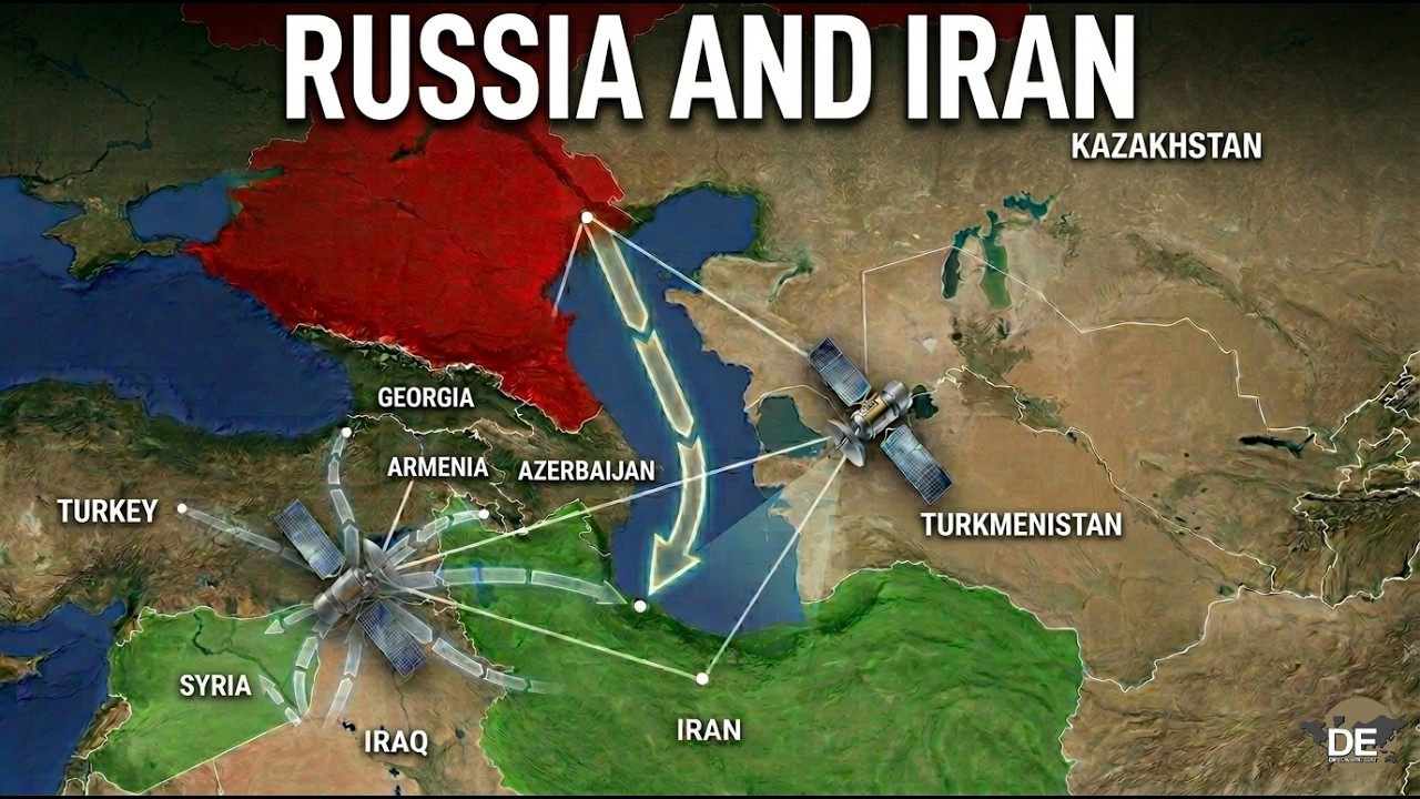 Why Russia is Backing Iran Against the US? Explained on the Map