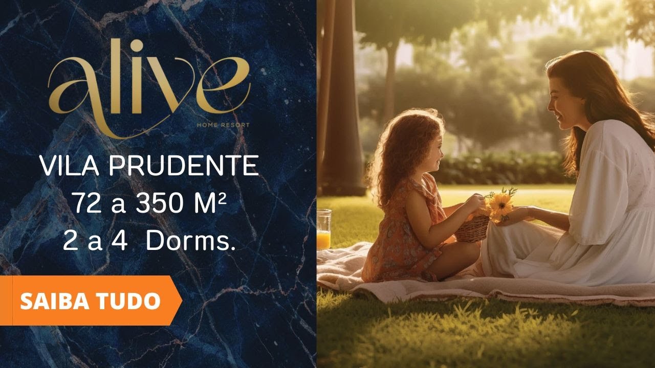 ALIVE Home Resort → Novo 🚀 Lançamento na Vila Prudente